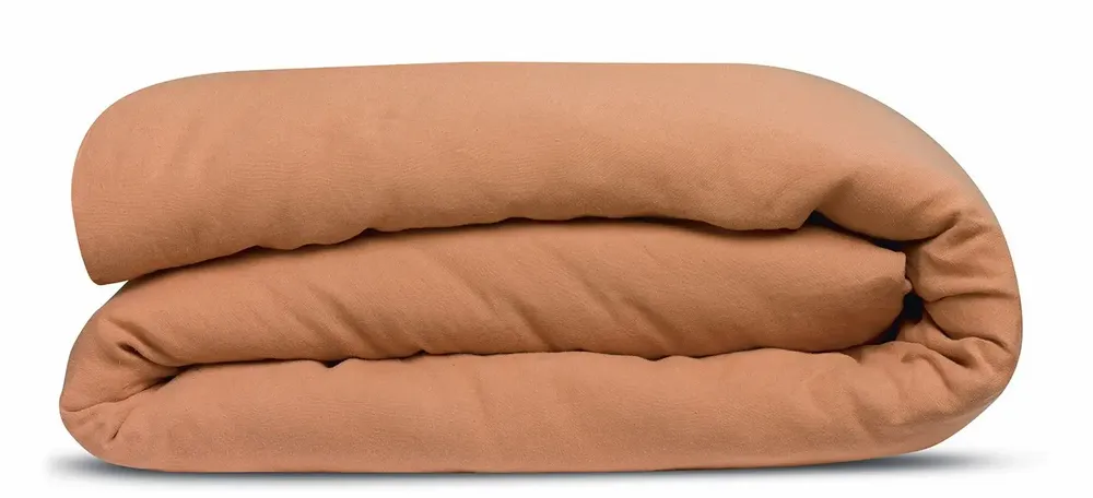 Linge de lit - Housse de couette Kala Cannelle 240 x 220 - MAISON VIVARAISE - SDE VIVARAISE WINKLER