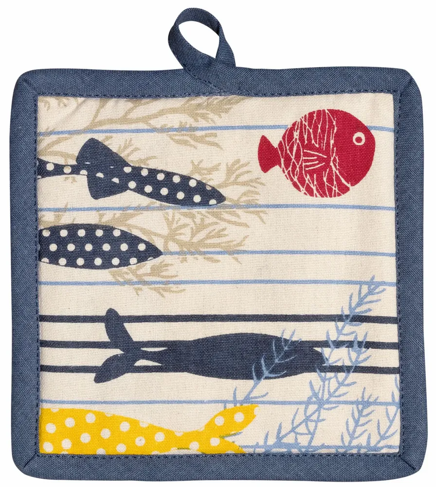 Potholders - Potholder Ocean Ecru 20 X 20 - MAISON VIVARAISE - SDE VIVARAISE WINKLER