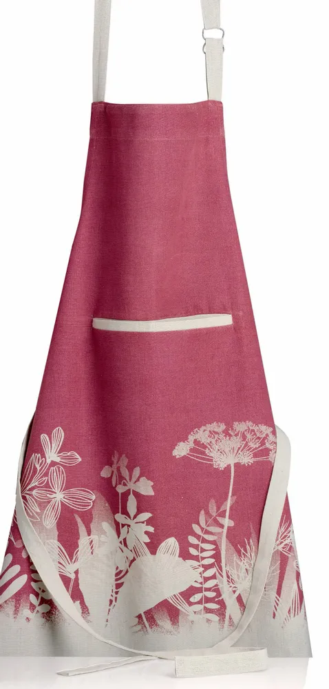 Tabliers de cuisine - Tablier de cuisine Bio Evaos Orchidée 72 x 85 - MAISON VIVARAISE - SDE VIVARAISE WINKLER