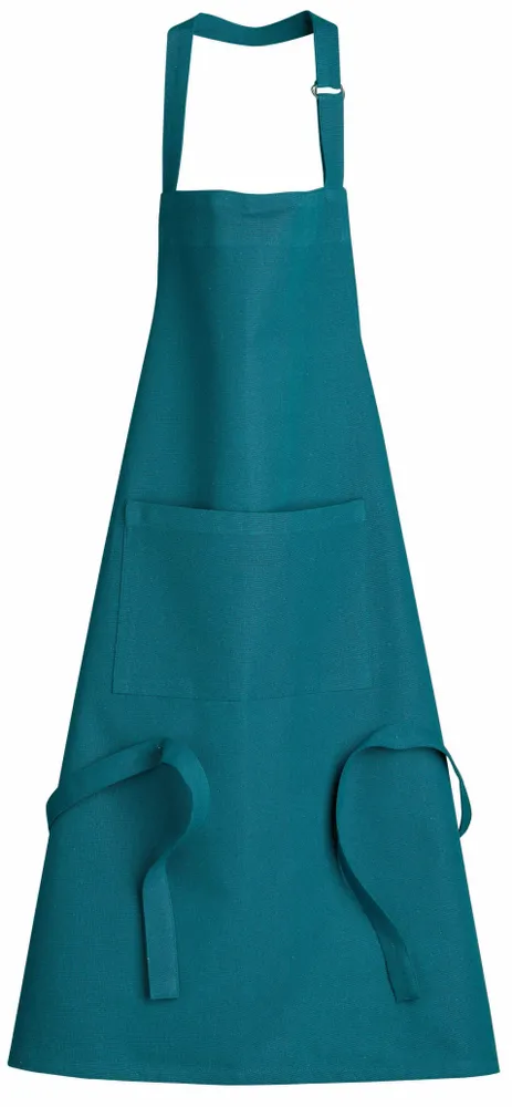 Tabliers de cuisine - Tablier de cuisine recyclé Dario Paon 85 x 72 - MAISON VIVARAISE - SDE VIVARAISE WINKLER