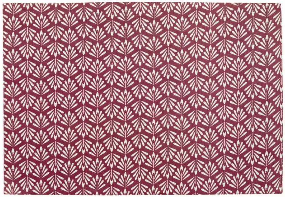 Sets de table - Set de table enduit Pompei Orchidée 33 x 48 - MAISON VIVARAISE - SDE VIVARAISE WINKLER