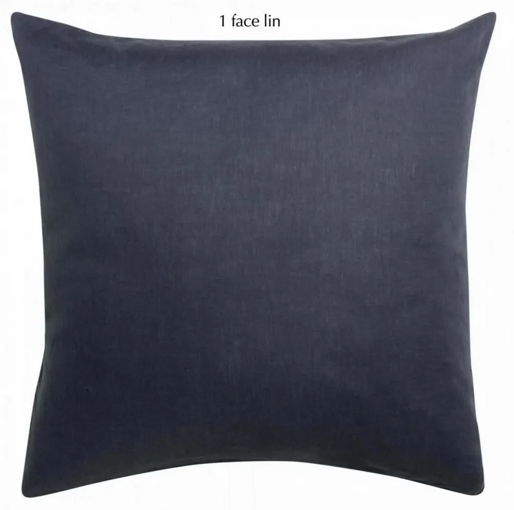 Linge de lit - Taie d'oreiller Linco Marine 65 x 65 - MAISON VIVARAISE - SDE VIVARAISE WINKLER