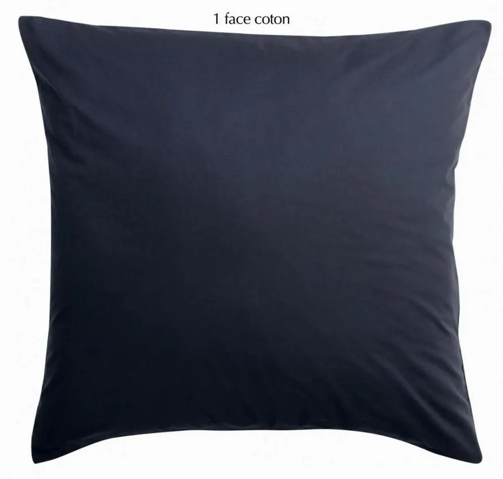 Linge de lit - Taie d'oreiller Linco Marine 65 x 65 - MAISON VIVARAISE - SDE VIVARAISE WINKLER