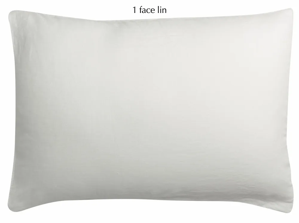 Bed linens - Linco Pillowcase Blanc 50 X 75 - MAISON VIVARAISE - SDE VIVARAISE WINKLER