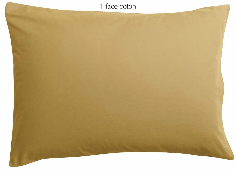 Linge de lit - Taie d'oreiller Linco Gold 50 x 75 - MAISON VIVARAISE - SDE VIVARAISE WINKLER