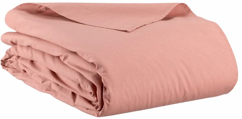 Bed linens - Calita Flat Sheet Blush 240 X 300 - MAISON VIVARAISE - SDE VIVARAISE WINKLER