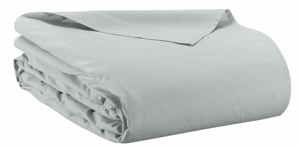 Bed linens - Calita Flat Sheet Perle 240 X 300 - MAISON VIVARAISE - SDE VIVARAISE WINKLER