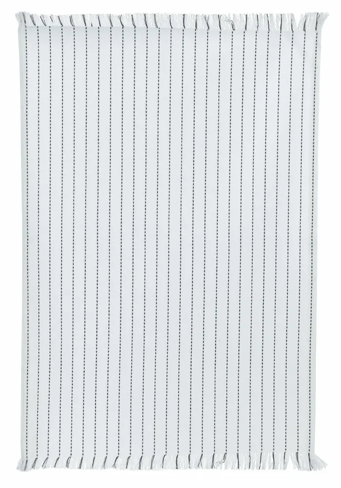 Torchons - Torchon recyclé Chris Blanc 50 x 70 - MAISON VIVARAISE - SDE VIVARAISE WINKLER