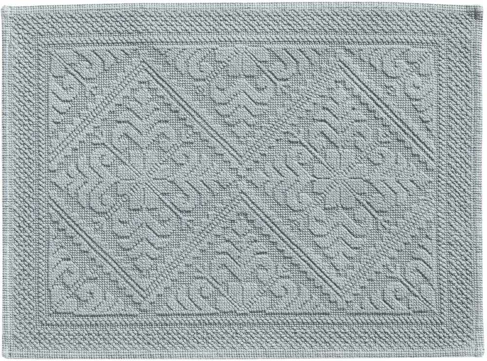 Autres linges de bain - Tapis de bain uni Enzo Jade 54 x 64 - MAISON VIVARAISE - SDE VIVARAISE WINKLER