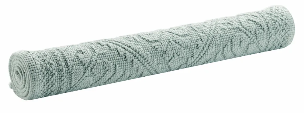 Autres linges de bain - Tapis de bain uni Enzo Jade 54 x 64 - MAISON VIVARAISE - SDE VIVARAISE WINKLER