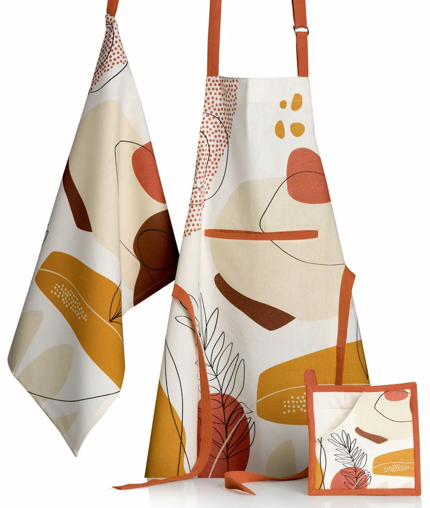 Tabliers de cuisine - Tablier de cuisine Legno Multico 72 x 85 - MAISON VIVARAISE - SDE VIVARAISE WINKLER