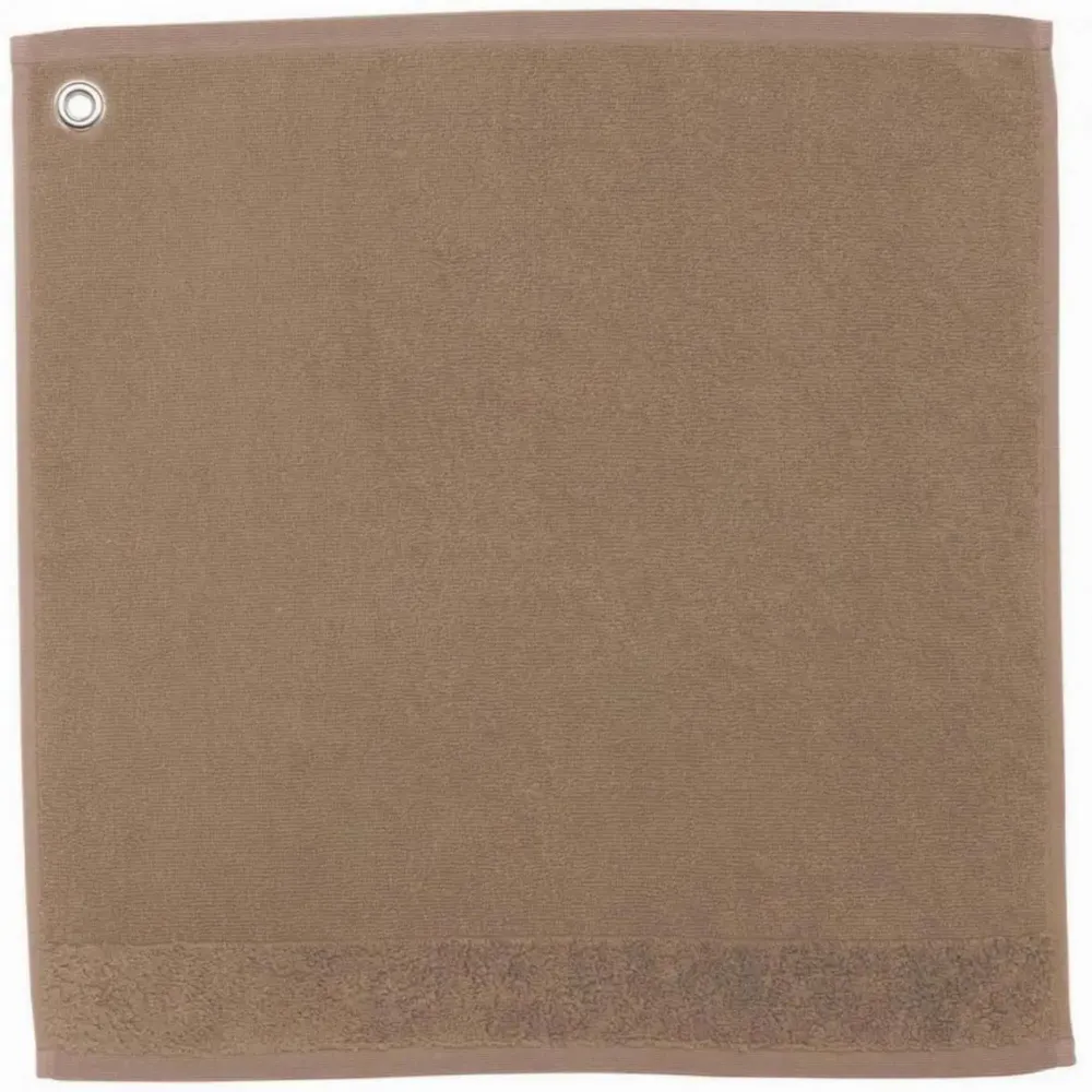 Kitchen utensils - Curl Eyelet Hand Towel Tabac 50 X 50 - MAISON VIVARAISE - SDE VIVARAISE WINKLER