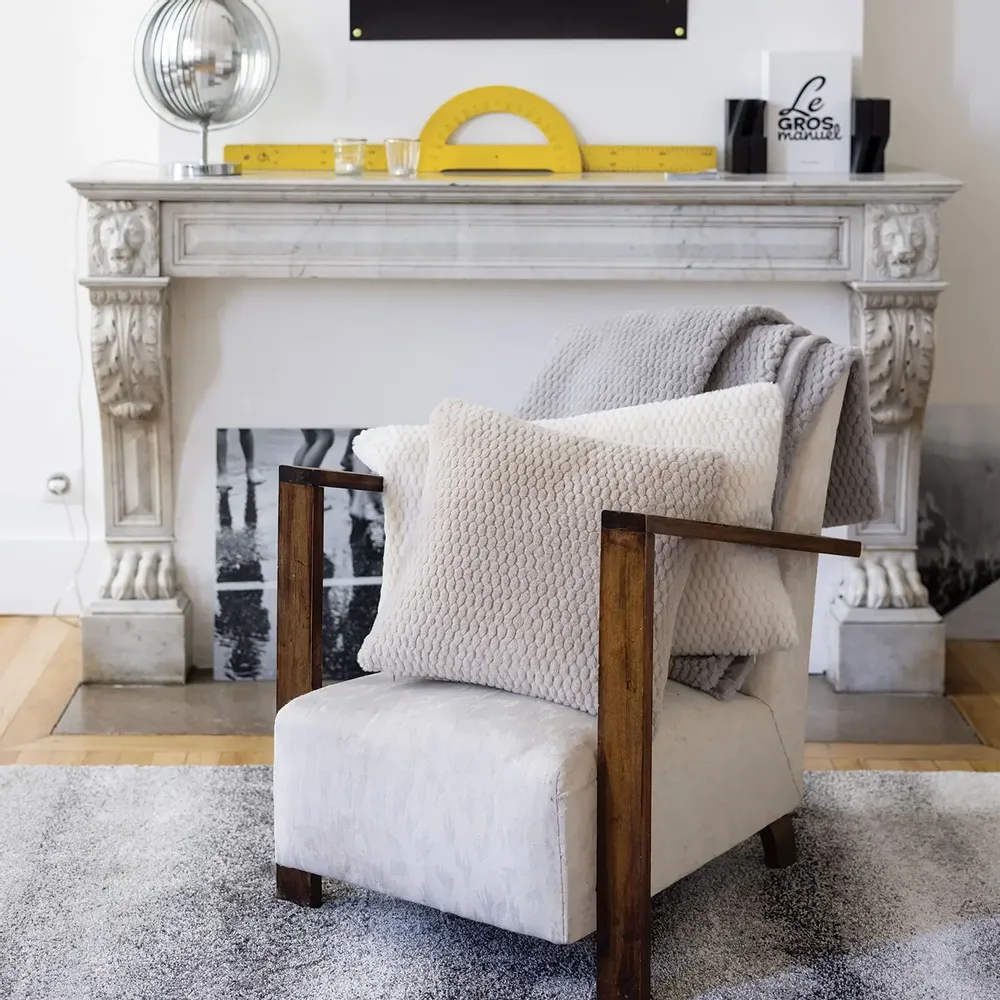 Tapis - Tapis Vadim Cendre 160 x 230 - MAISON VIVARAISE - SDE VIVARAISE WINKLER