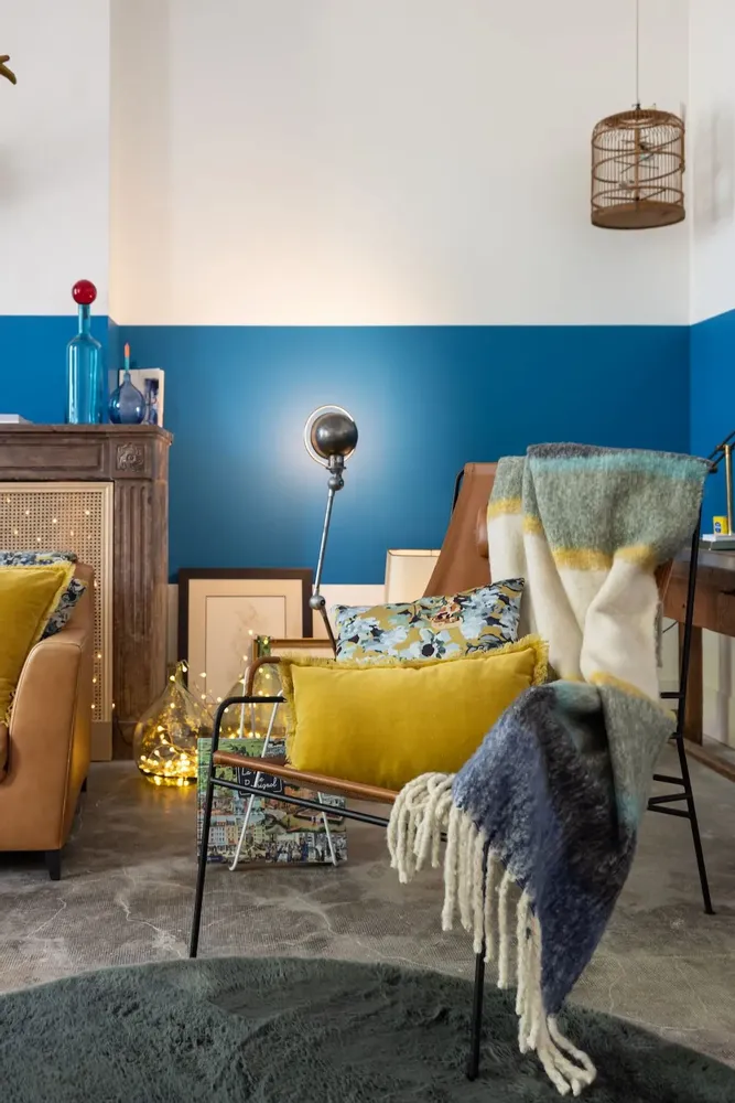 Plaids - Plaid rayé recyclé Isabel Mousse 130 x 160 - MAISON VIVARAISE - SDE VIVARAISE WINKLER