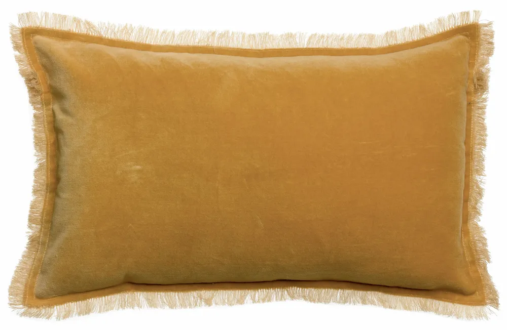 Coussins - Coussin uni Fara Mirabelle 30 x 50 - MAISON VIVARAISE - SDE VIVARAISE WINKLER