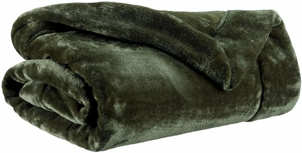Throw blankets - Tender Throw Blanket Fougère 150 X 200 - MAISON VIVARAISE - SDE VIVARAISE WINKLER