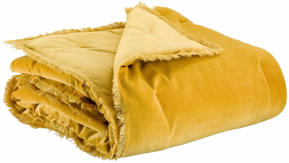 Bed linens - Fara Bed Throw Mirabelle 240 X 260 - MAISON VIVARAISE - SDE VIVARAISE WINKLER