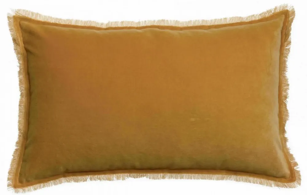 Coussins - Coussin uni Fara Mirabelle 40 x 65 - MAISON VIVARAISE - SDE VIVARAISE WINKLER