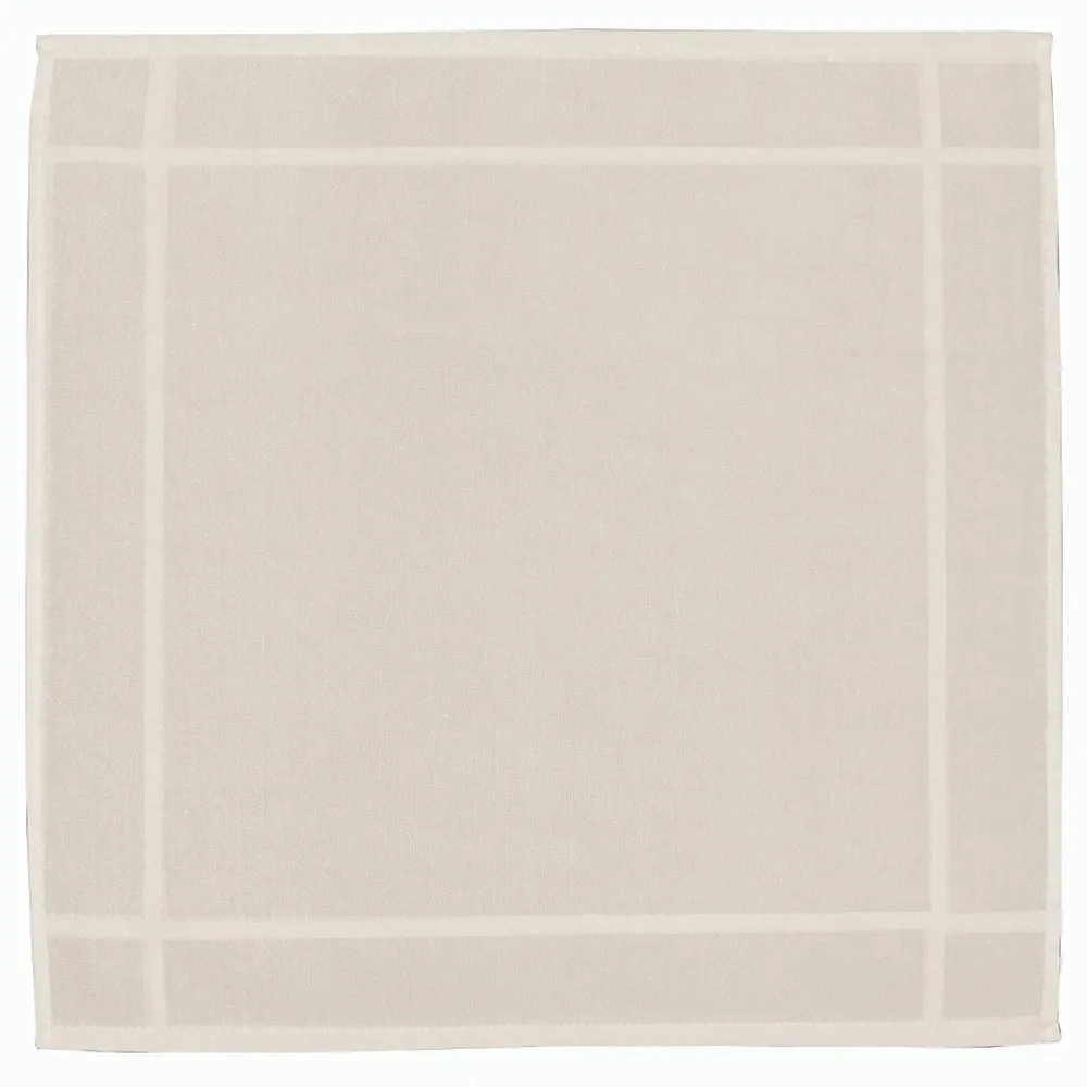 Torchons textile - Essuie-mains Loess Ivoire 50 x 50 - MAISON VIVARAISE - SDE VIVARAISE WINKLER