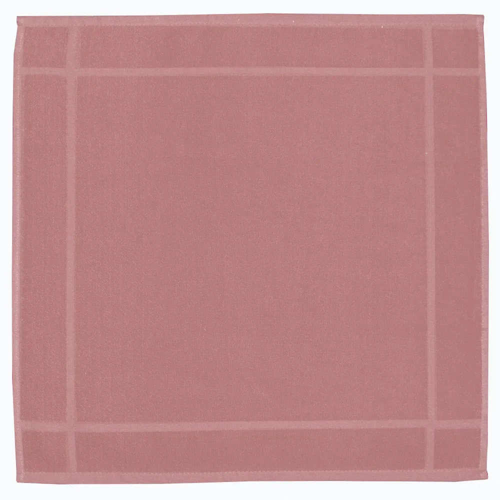 Torchons textile - Essuie-mains Loess Bois de rose 50 x 50 - MAISON VIVARAISE - SDE VIVARAISE WINKLER