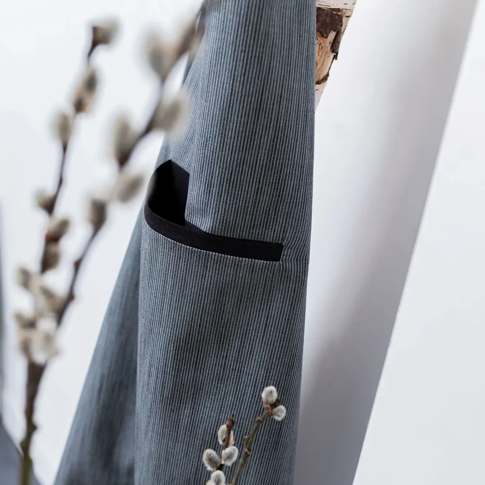 Tabliers de cuisine - Tablier de cuisine coton bio Moana Ombre 72 x 85 - MAISON VIVARAISE - SDE VIVARAISE WINKLER