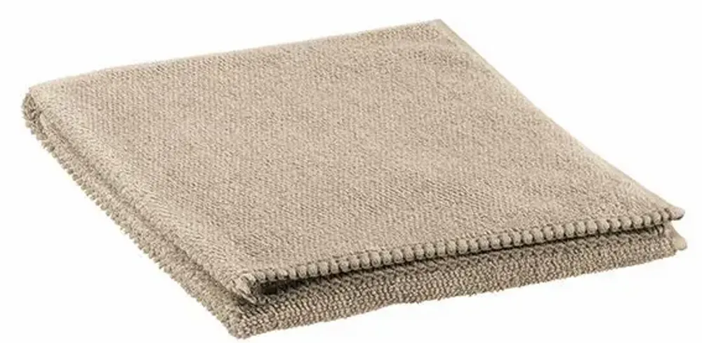 Serviettes de bain - Serviette invité Bora Galet 30 x 50 - MAISON VIVARAISE - SDE VIVARAISE WINKLER