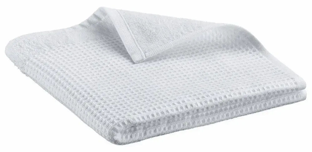 Napkins - Recycled Guest Towel Abby Blanc 30 X 50 - MAISON VIVARAISE - SDE VIVARAISE WINKLER