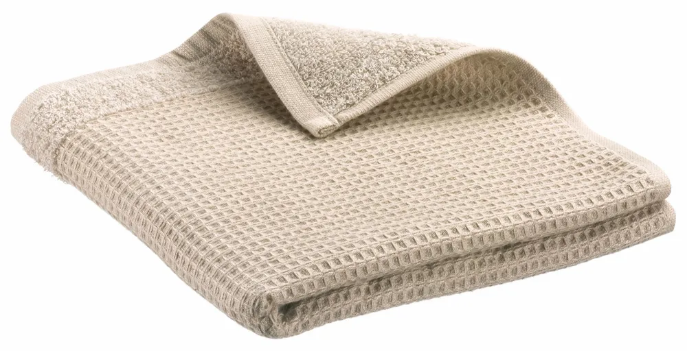Bath towels - Recycled Bath Towel Abby Naturel 90 X 150 - MAISON VIVARAISE - SDE VIVARAISE WINKLER