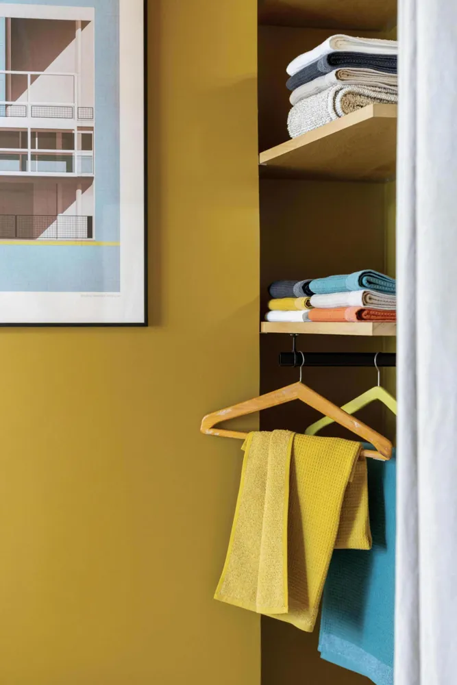 Bath towels - Recycled Bath Towel Abby Naturel 90 X 150 - MAISON VIVARAISE - SDE VIVARAISE WINKLER