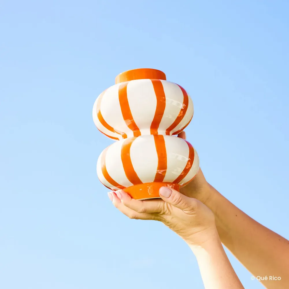 Vases - VASE AUGUSTINO - RAYAS BAILARINAS - QUE RICO