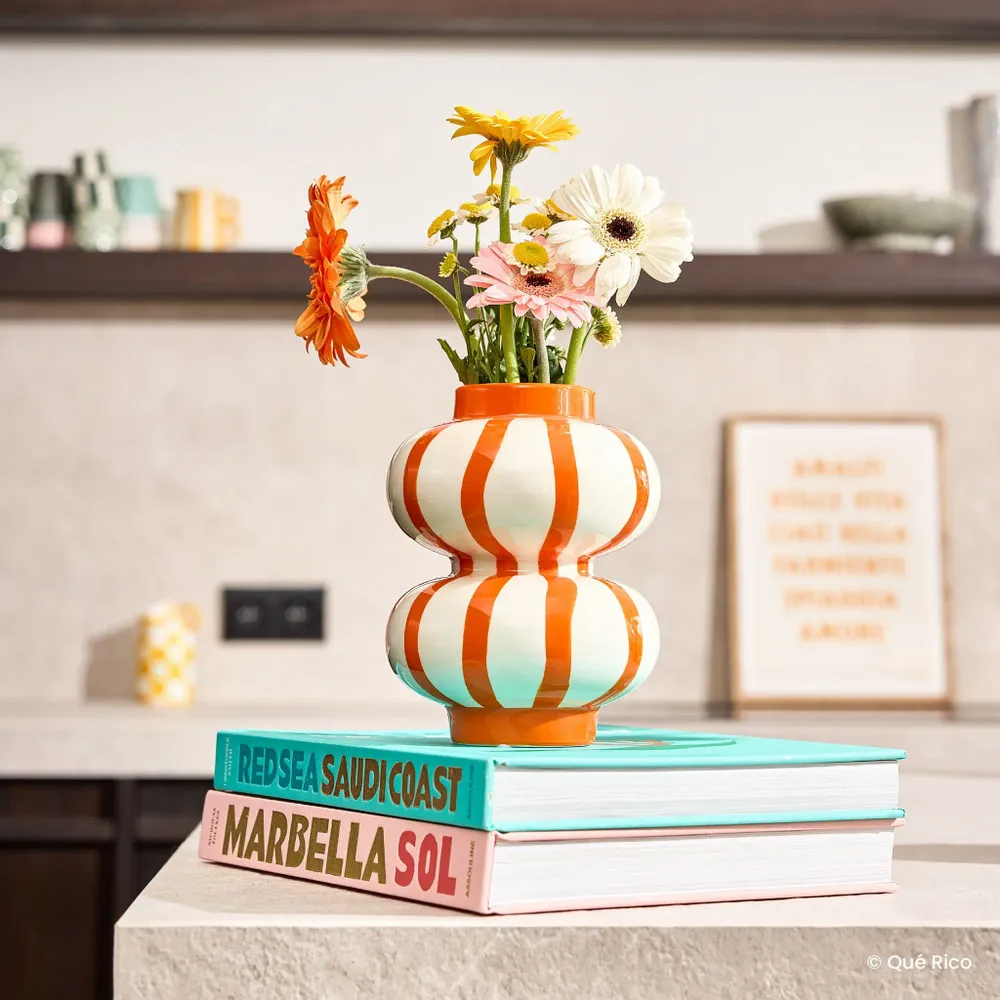 Vases - VASE AUGUSTINO - RAYAS BAILARINAS - QUE RICO