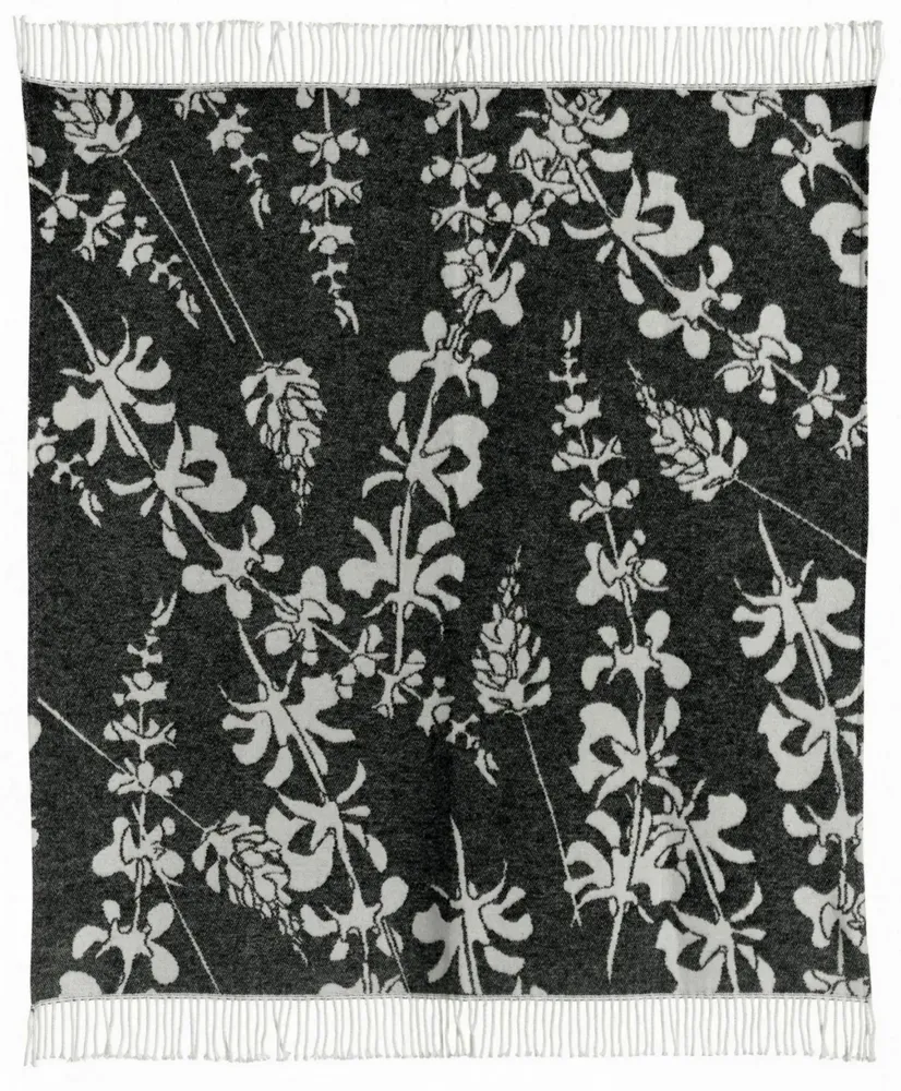 Plaids - Plaid recyclé Gini Carbone 127 x 160 - MAISON VIVARAISE - SDE VIVARAISE WINKLER