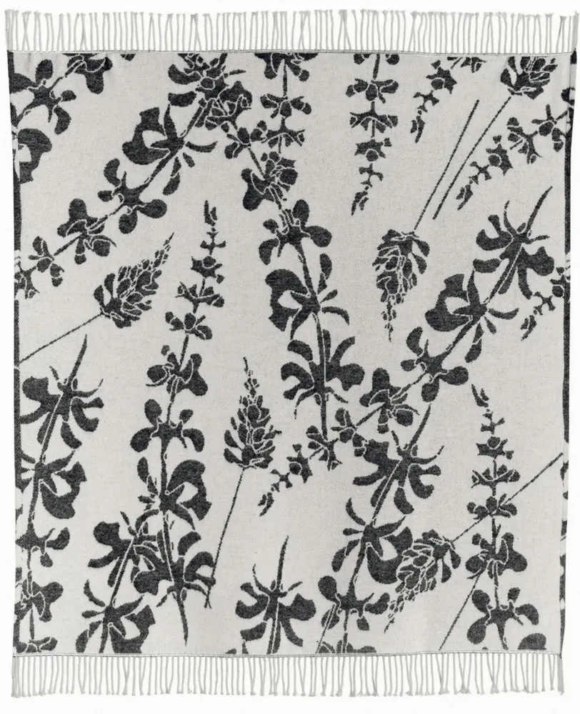 Plaids - Plaid recyclé Gini Carbone 127 x 160 - MAISON VIVARAISE - SDE VIVARAISE WINKLER