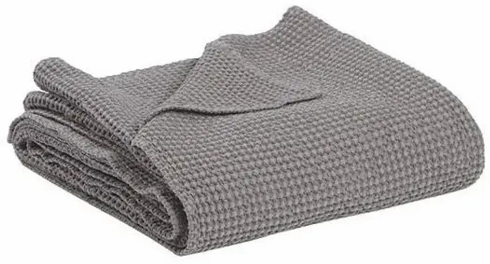 Linge de lit - Jeté recyclé Maia Orage 240 x 260 - MAISON VIVARAISE - SDE VIVARAISE WINKLER