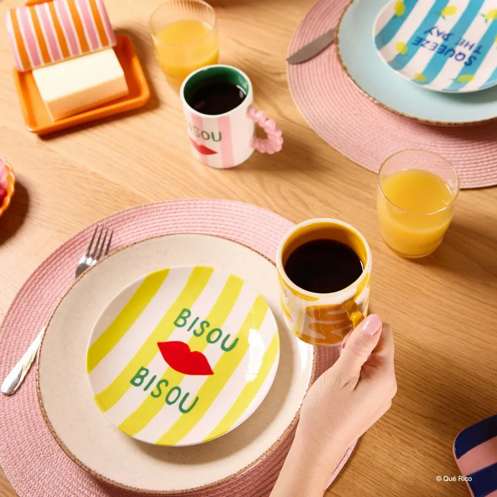 Everyday plates - DESSERT PLATE DIEGO - 3 ASS. - QUE RICO