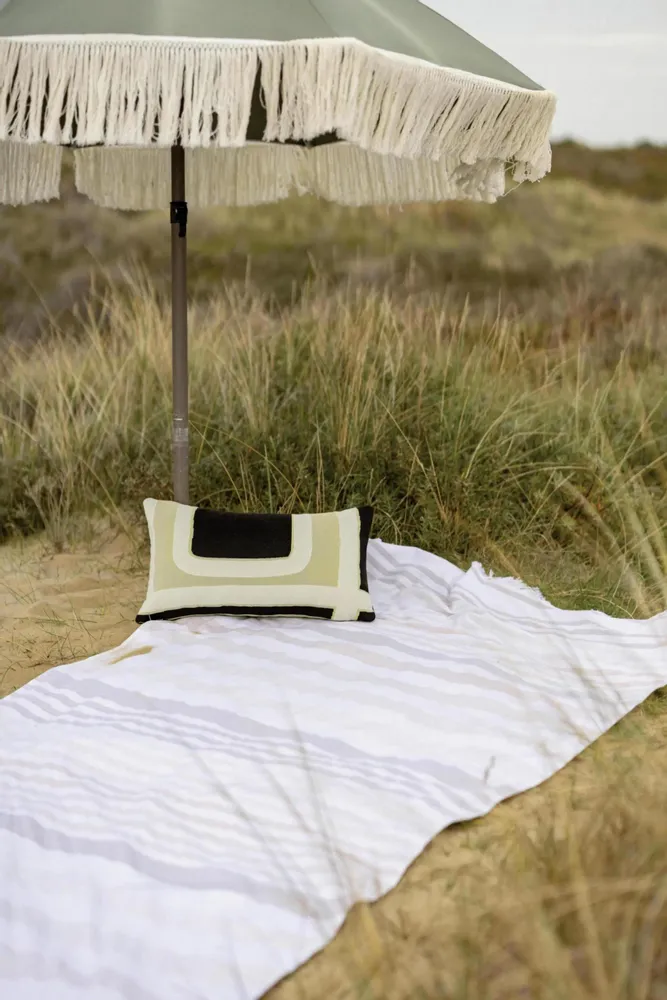 Hammams - Recycled Hammam Towel Samoa Naturel 100 X 200 - MAISON VIVARAISE - SDE VIVARAISE WINKLER