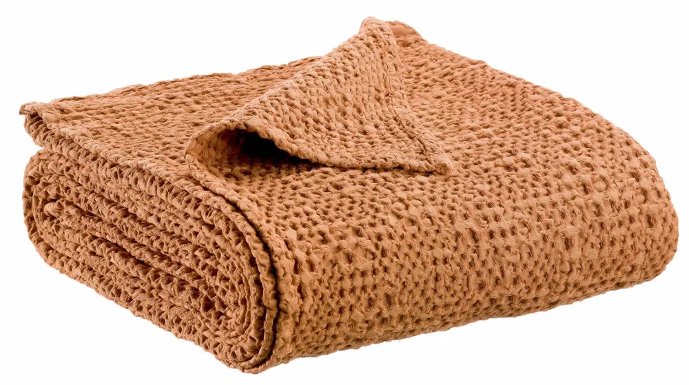 Throw blankets - Tana Throw Blanket Épice 140 X 200 - MAISON VIVARAISE - SDE VIVARAISE WINKLER