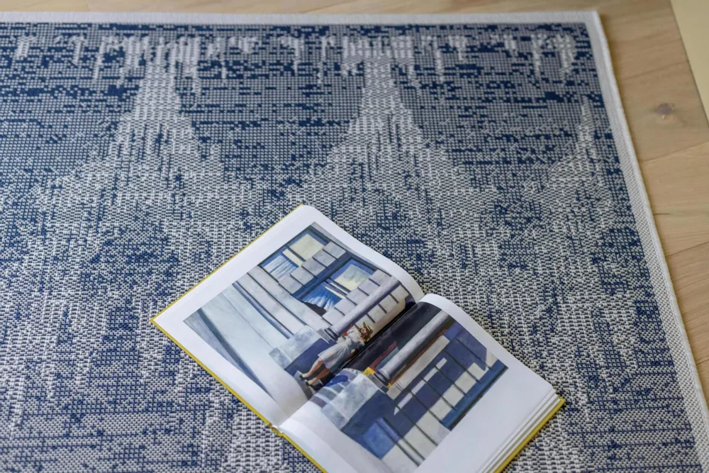 Rugs - Tessa Rug Marine 60 X 110 - MAISON VIVARAISE - SDE VIVARAISE WINKLER