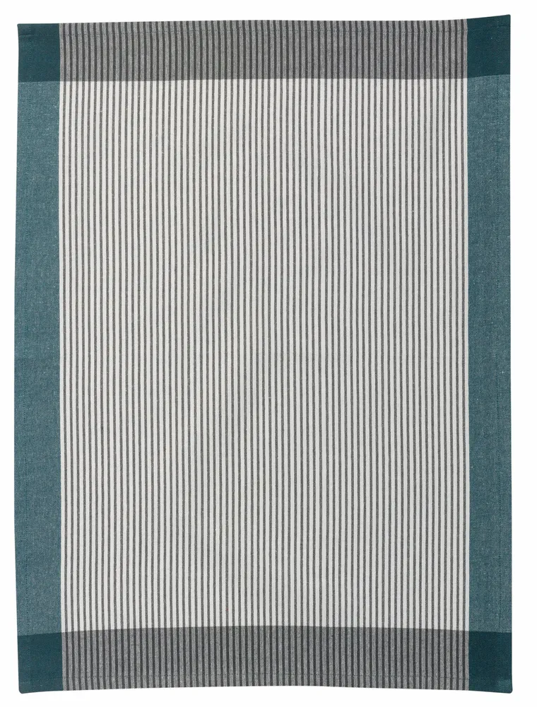 Dish towels - Recycled Tea Towel Dinis Paon 50 X 70 - MAISON VIVARAISE - SDE VIVARAISE WINKLER