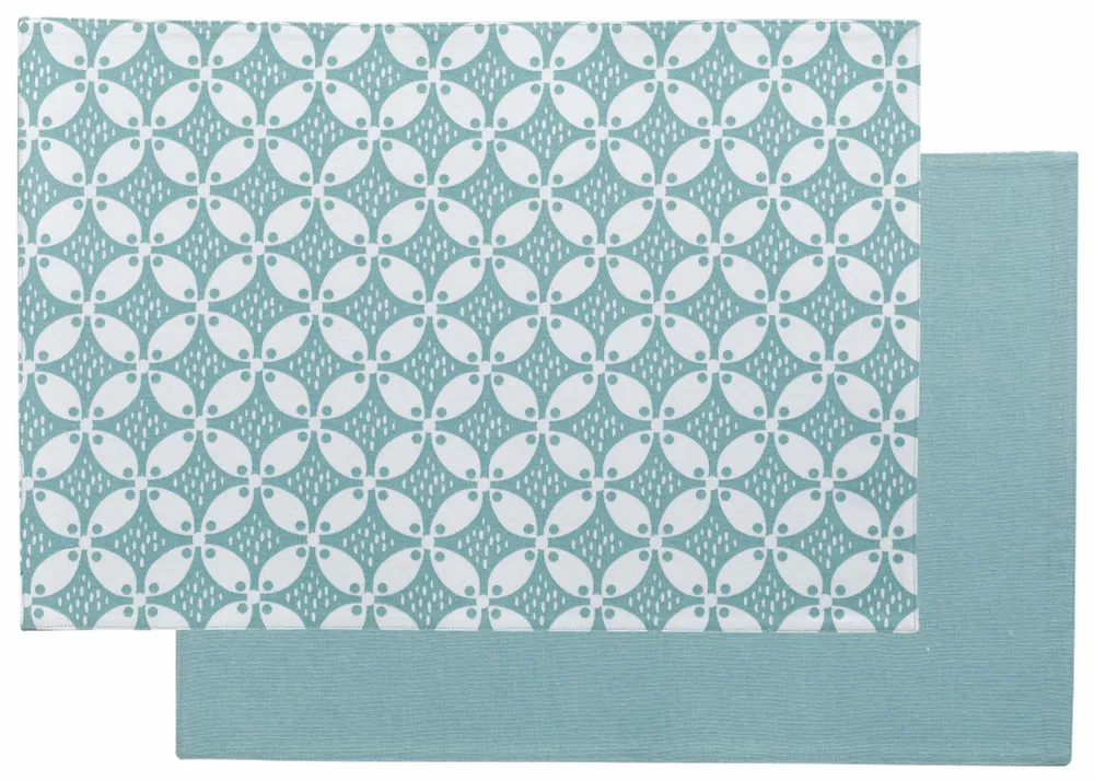 Nappes - Set de table enduit Fatou recyclé Alizee 33 x 48 - MAISON VIVARAISE - SDE VIVARAISE WINKLER