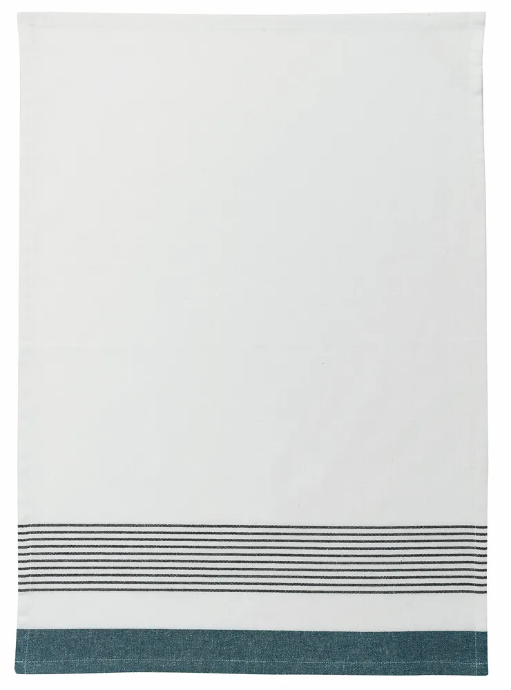 Torchons - Torchon recyclé Mattia Paon 50 x 70 - MAISON VIVARAISE - SDE VIVARAISE WINKLER