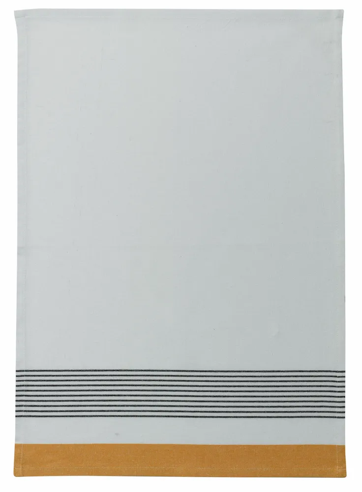 Dish towels - Mattia Recycled Dish Towel Tournesol 50 X 70 - MAISON VIVARAISE - SDE VIVARAISE WINKLER