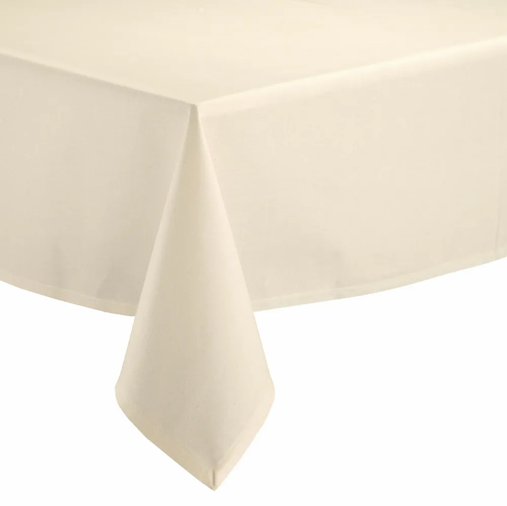 Nappes - Nappe Bio Gamme unie Creme 150 x 250 - MAISON VIVARAISE - SDE VIVARAISE WINKLER