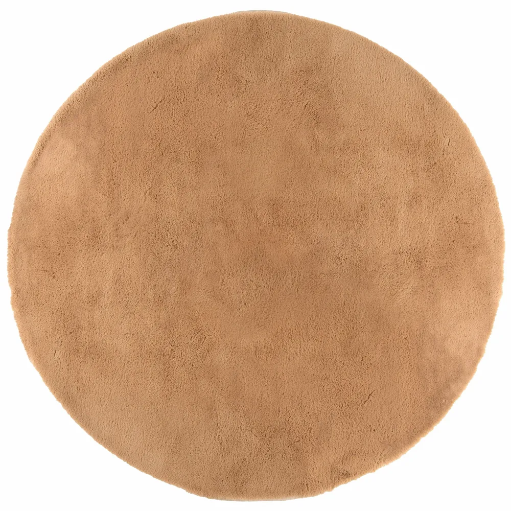 Rugs - Eddy Rug Camel Diamètre 160 - MAISON VIVARAISE - SDE VIVARAISE WINKLER