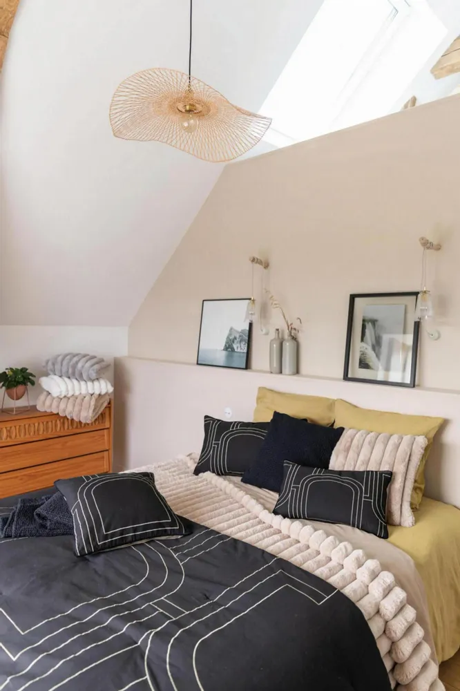 Bed linens - Alice Bed Throw Lin 180 X 260 - MAISON VIVARAISE - SDE VIVARAISE WINKLER