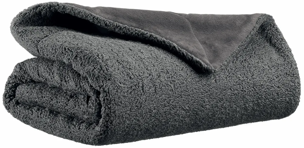 Plaids - Plaid Barry Carbone 130 x 160 - MAISON VIVARAISE - SDE VIVARAISE WINKLER