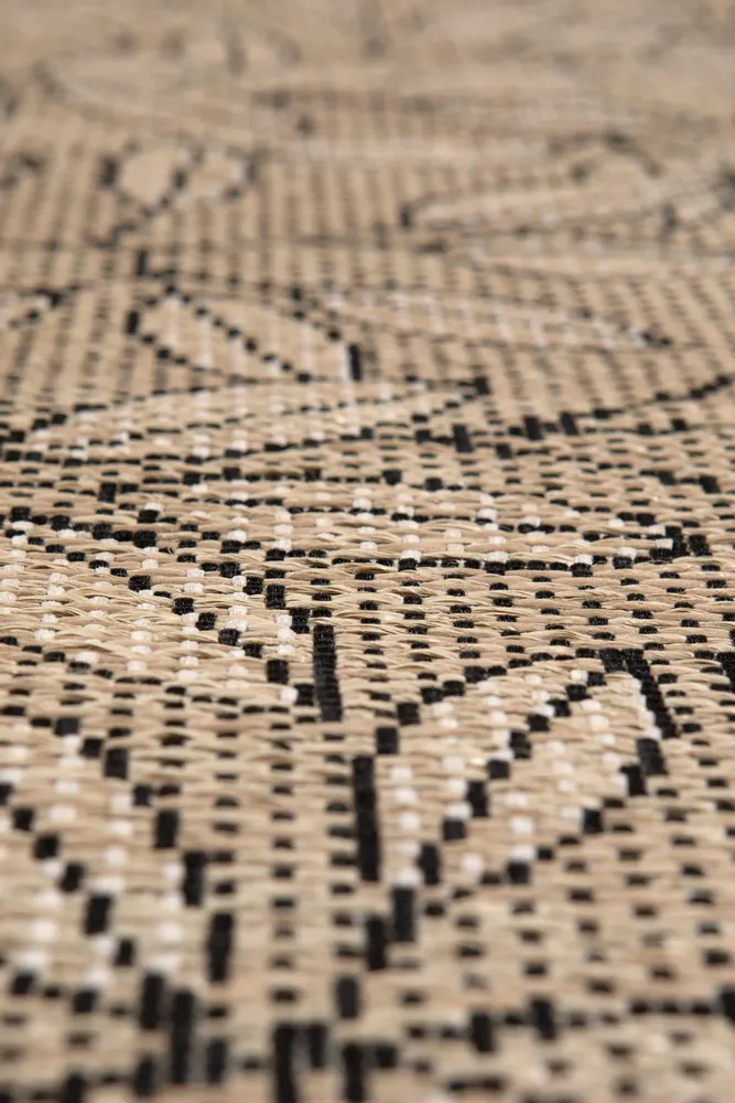 Tapis - Tapis Chelby outdoor Naturel diamètre 160 cm - MAISON VIVARAISE - SDE VIVARAISE WINKLER