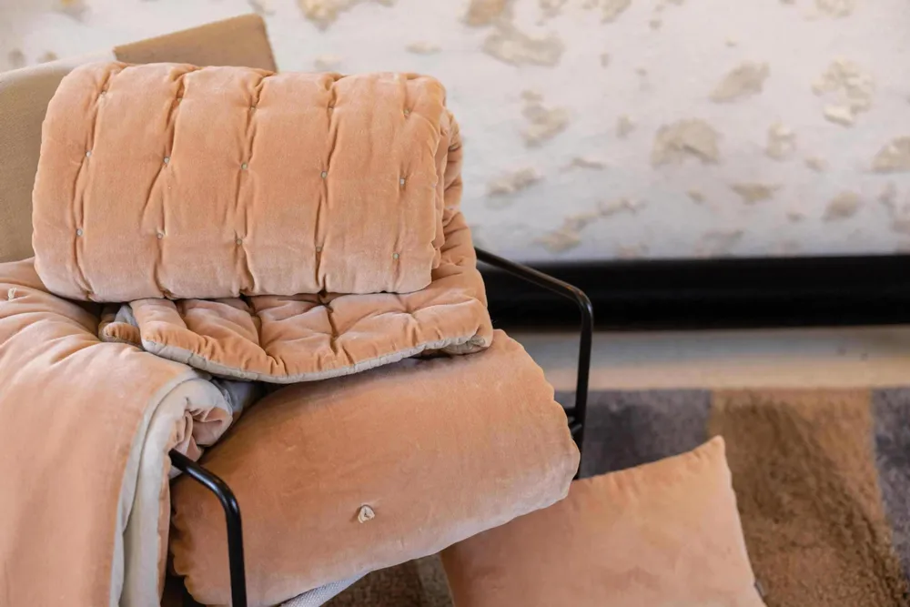 Cushions - Plain Cushion Elise Épice 40 X 65 - MAISON VIVARAISE - SDE VIVARAISE WINKLER