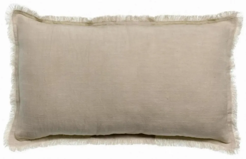 Cushions - Plain Cushion Laly Lin 30 X 50 - MAISON VIVARAISE - SDE VIVARAISE WINKLER