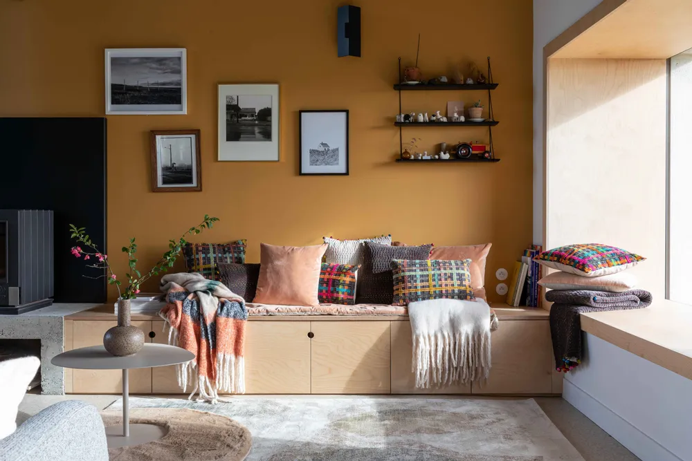 Throw blankets - Recycled Striped Throw Isabel Chataigne 130 X 160 - MAISON VIVARAISE - SDE VIVARAISE WINKLER